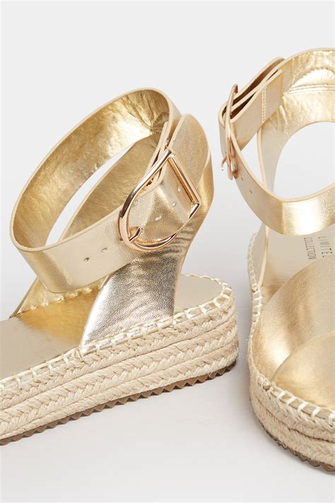 gold espadrilles for women.